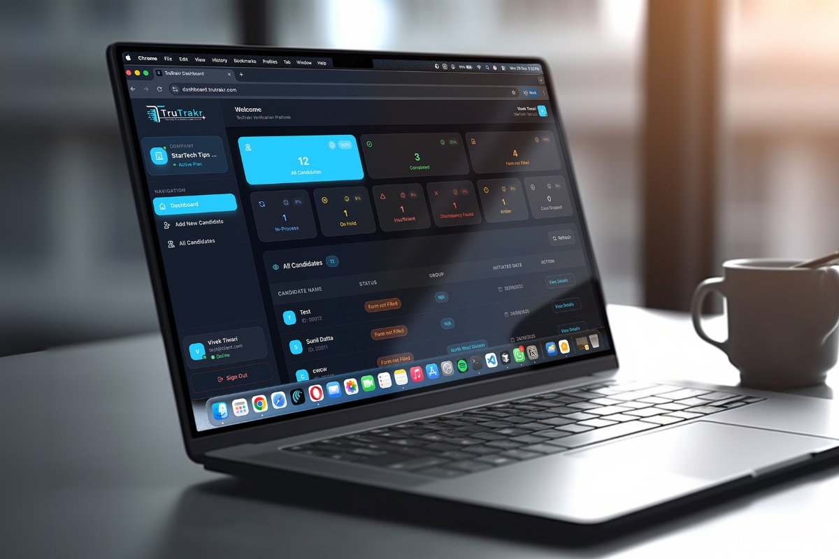 Process Tracking Background TruTrakr - Tracking True Backgrounds with AI